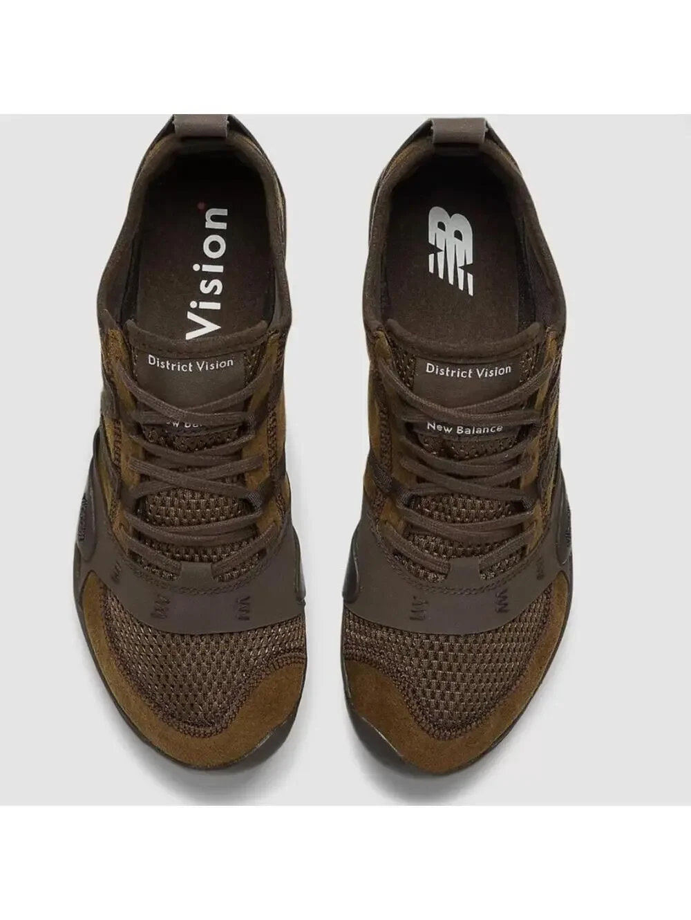 New Balance x District Vision MT100 Desert Palm Brown Vibram Trail Shoe 8M/9.5W - Picture 3 of 10